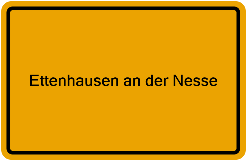 Handelsregisterauszug Ettenhausen an der Nesse